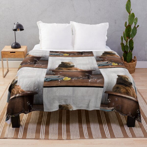 Item preview, Bear in a Bathtub designed and sold by EdwardB4606126.
