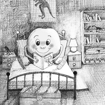 Artwork thumbnail, Mr Potato Head - Drawing by Avril Thomas by AvrilThomasart