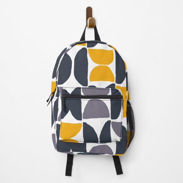 Artikelvorschau, Retro abstraktes minimalistisches geometrisches Muster in Grau und Gelb entworfen und verkauft von Deutschic.