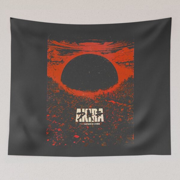Item preview, Akira cyberpunk city explosion poster Active designed and sold by WinifredFarah.