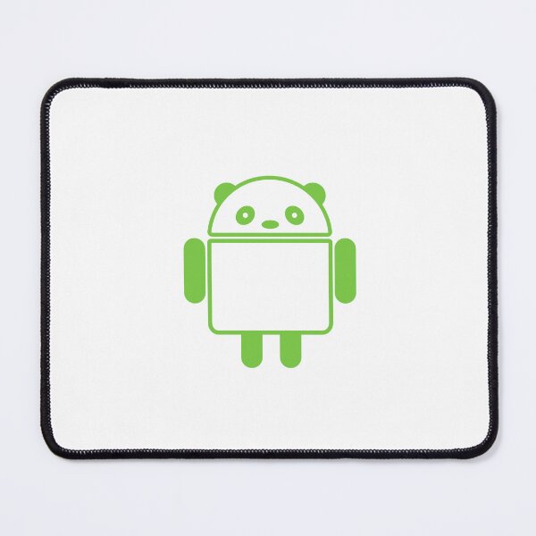 Item preview, Panda Android robot style design designed and sold by mrsupicku.