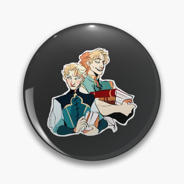 Item preview, Auguste & Teen Laurent Sticker designed and sold by WinifredFarah.