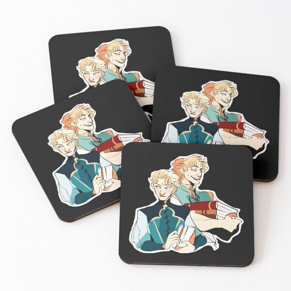 Item preview, Auguste & Teen Laurent Sticker designed and sold by WinifredFarah.