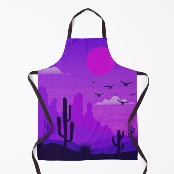 Item preview, Desert Landscape Art Purple pink designed and sold by Tshirtstory.