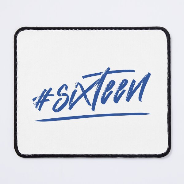 Item preview, 16th birthday shirt - hashtag sixteen - blue designed and sold by yasarh.