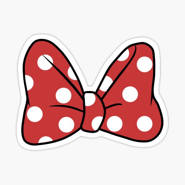 A Mouse's Bow Sticker