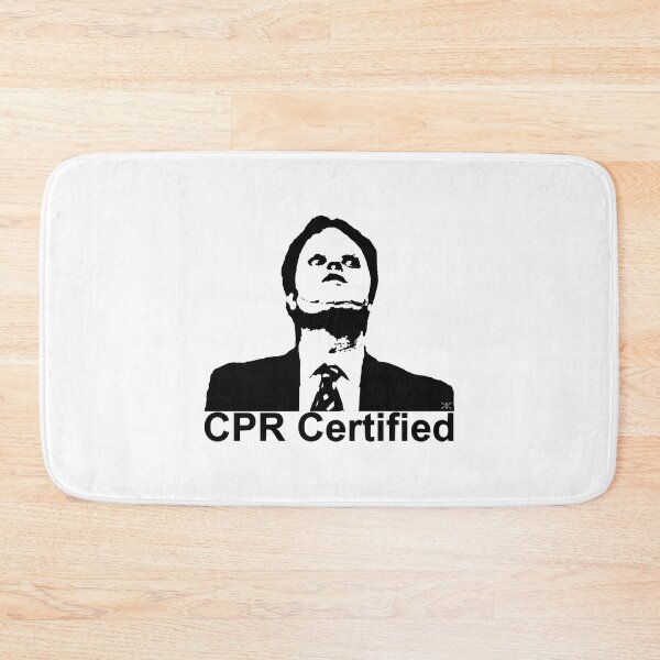 Item preview, Dwight Schrute CPR Certified  Sticker designed and sold by WinifredFarah.