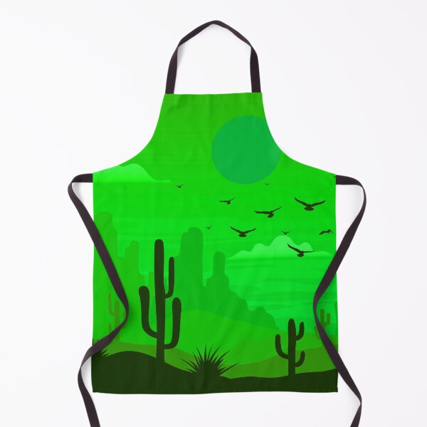 Item preview, Desert Landscape Art green  designed and sold by Tshirtstory.