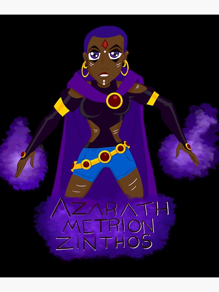 "Azarath Metrion Zinthos " Poster for Sale by BeeTeesCo1 Redbubble