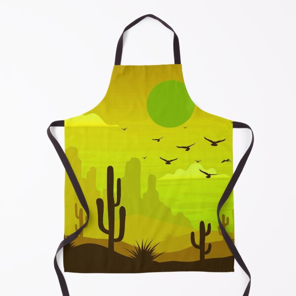 Item preview, Desert Landscape Art yellow designed and sold by Tshirtstory.