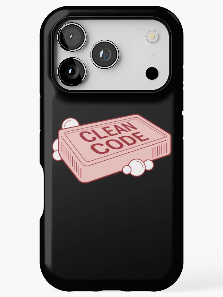 Thumbnail 1 of 4, iPhone Case, clean code Sticker designed and sold by BenatTiak.