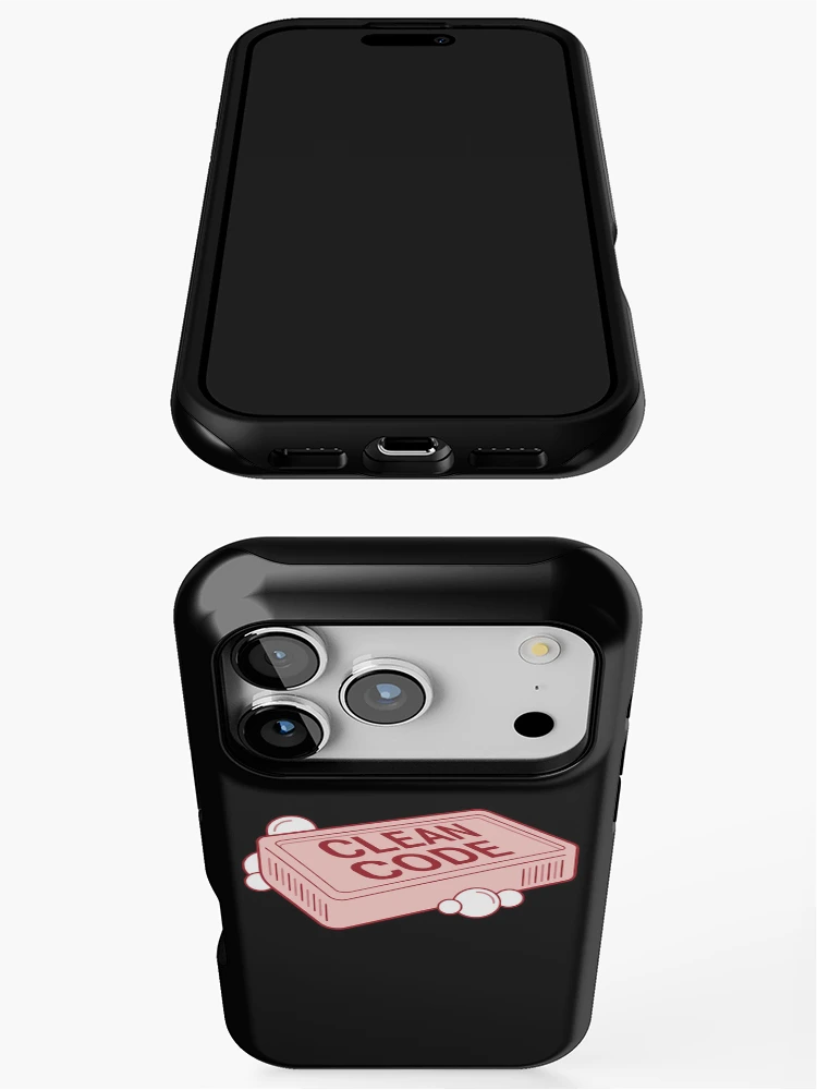 Thumbnail 3 of 4, iPhone Case, clean code Sticker designed and sold by BenatTiak.