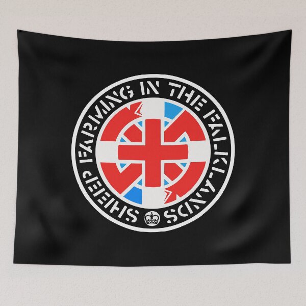 Item preview, Crass - Sheep Farming in the Falklands Premium T-Shirt designed and sold by Obvious028.