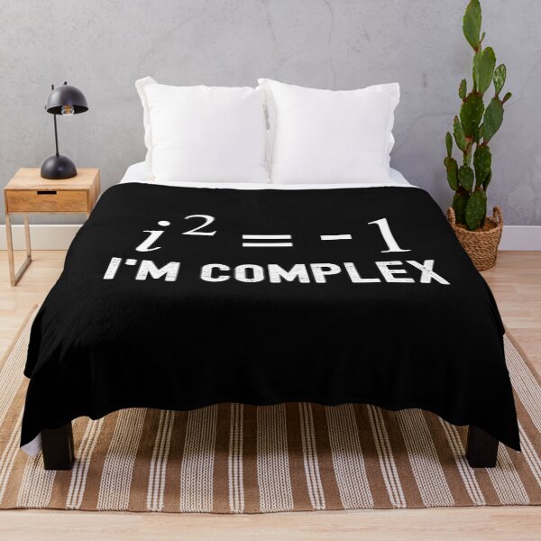 Item preview, Math Humor - I'm Complex, Math Teacher, Math Professor, Math Nerd, Mathematics, Electrical Engineer, Imaginary Number designed and sold by jadedscientist.