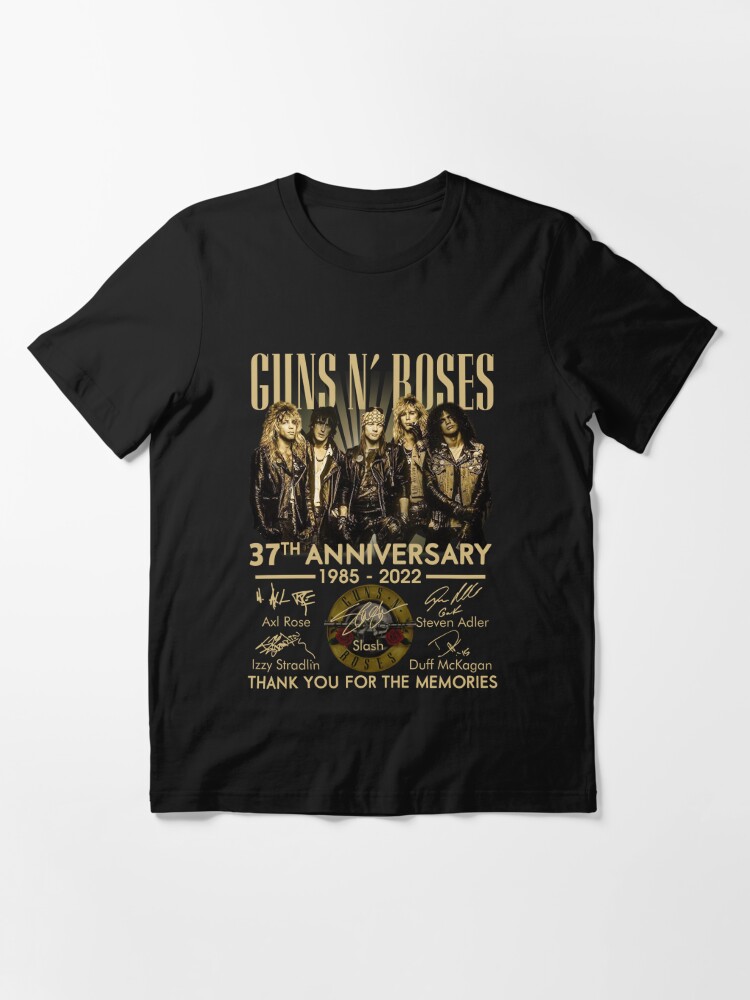 Ggunss N Roses Th Anniversary Thank You For The Memories T Shirt