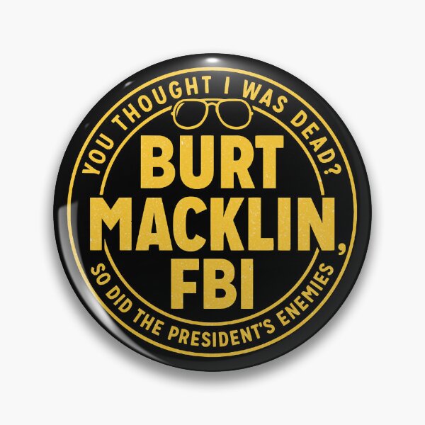 Item preview, Parks and Rec Burt Macklin FBI Classic T-Shirt designed and sold by Obvious028.