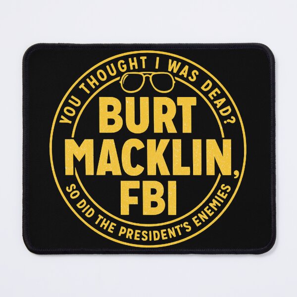 Item preview, Parks and Rec Burt Macklin FBI Classic T-Shirt designed and sold by Obvious028.