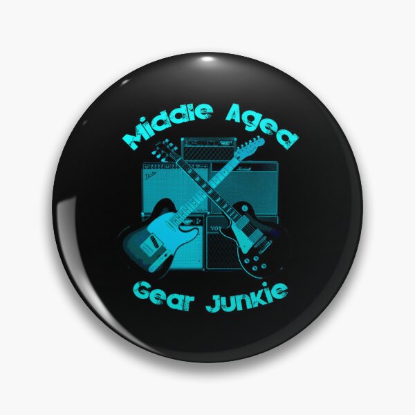 Item preview, Middle Aged Gear Junkie Logo (Blue) designed and sold by Easton Monahan.
