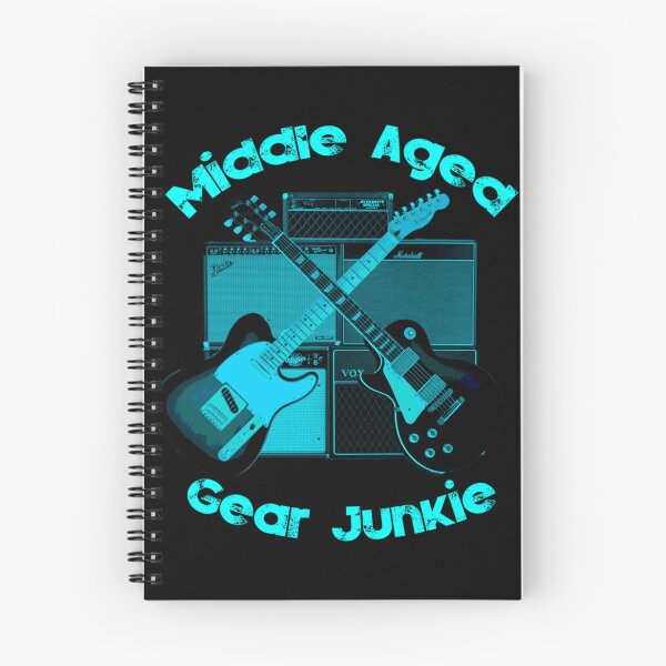 Item preview, Middle Aged Gear Junkie Logo (Blue) designed and sold by Easton Monahan.