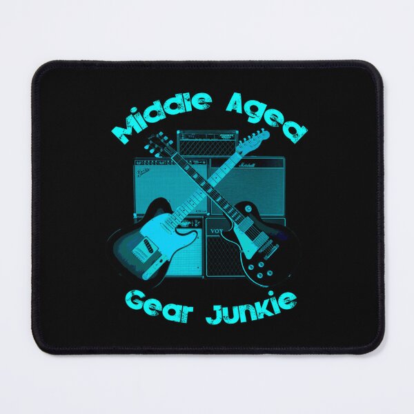 Item preview, Middle Aged Gear Junkie Logo (Blue) designed and sold by Easton Monahan.