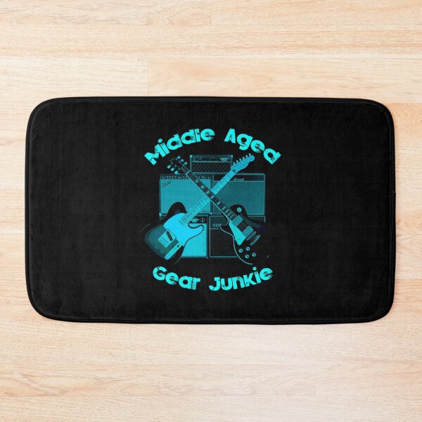 Item preview, Middle Aged Gear Junkie Logo (Blue) designed and sold by Easton Monahan.