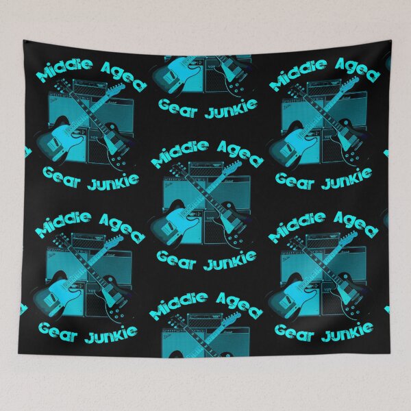 Item preview, Middle Aged Gear Junkie Logo (Blue) designed and sold by Easton Monahan.