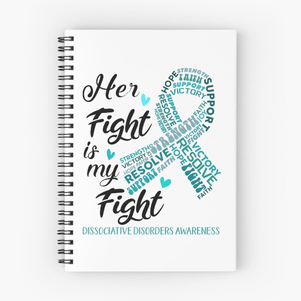 Item preview, Dissociative Disorders Warrior, Her Fight is my Fight Dissociative Disorders Awareness designed and sold by Greggwillard.