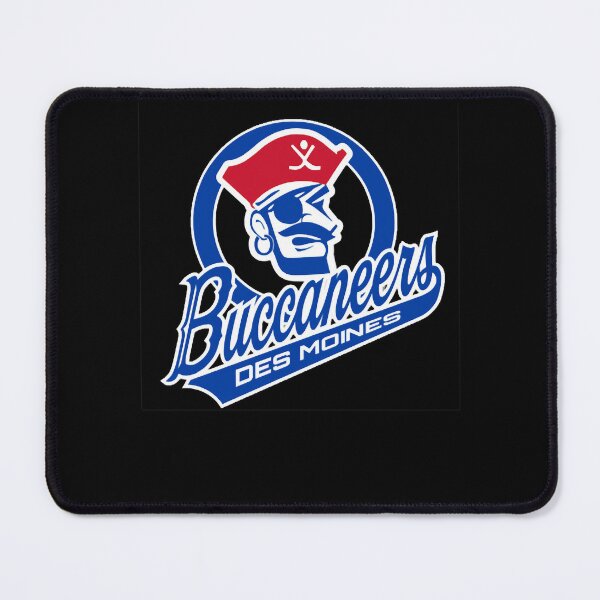 des moines buccaneers american  Sticker for Sale by