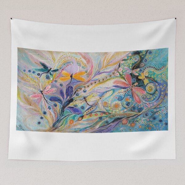 Item preview, The flowers and dragonflies designed and sold by Elena Kotliarker.