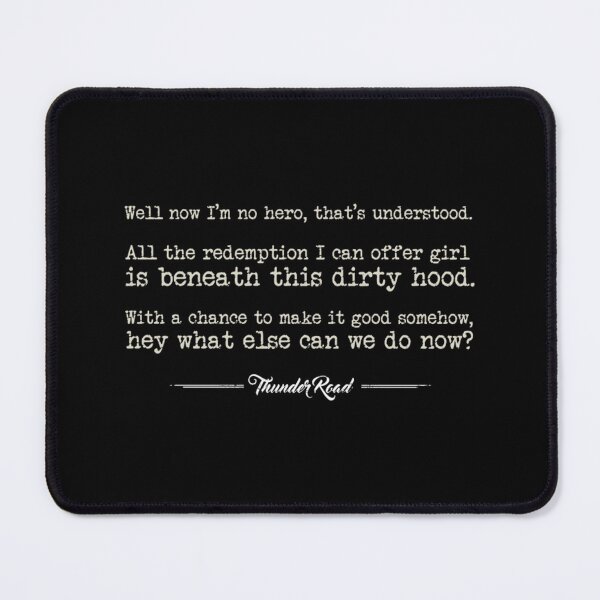 Item preview, Thunder Road Dark Essential T-Shirt designed and sold by desireeowe.