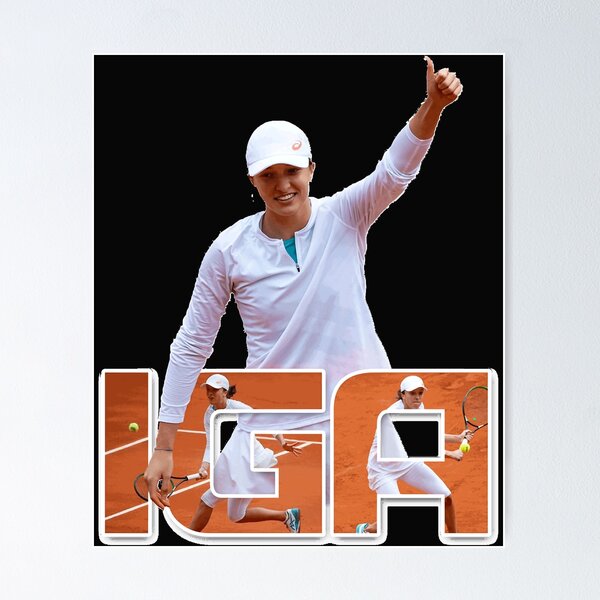 Item preview, Iga Swiatek - Polish Tennis Star Classic   designed and sold by RichardPear.