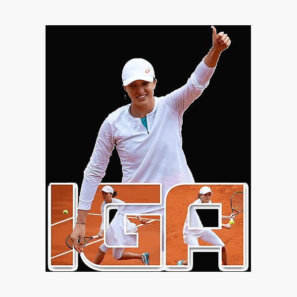 Item preview, Iga Swiatek - Polish Tennis Star Classic   designed and sold by RichardPear.