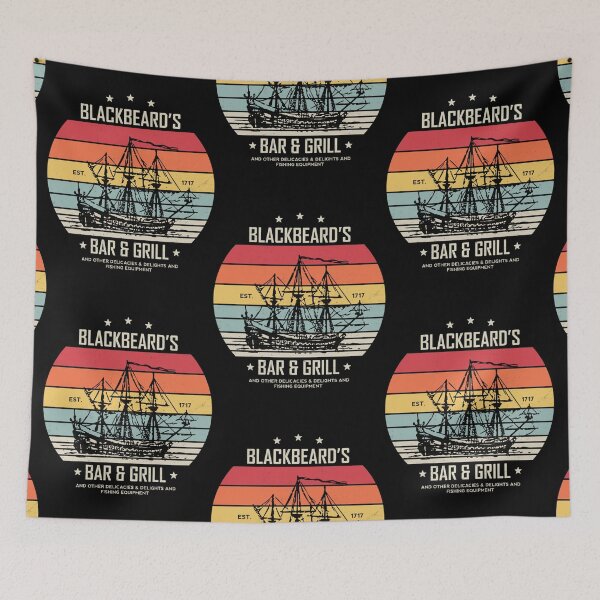Item preview, Blackbeard’s Bar and Grill designed and sold by Easton Monahan.