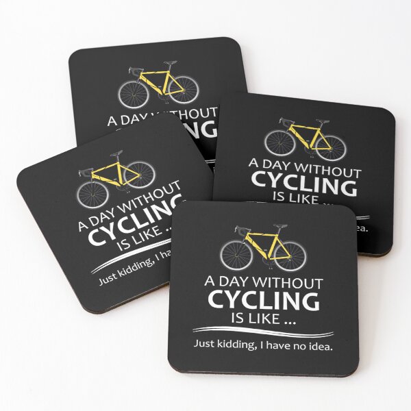 Item preview, Cycling Gifts for Cyclists - A Day Without Cycling Funny Gift Ideas for Bicycle Riders Bike Lo designed and sold by Easton Monahan.