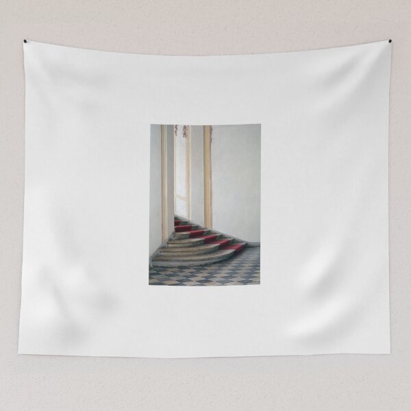 Item preview, Classical interior with round stairs and red carpet designed and sold by oanaunciuleanu.