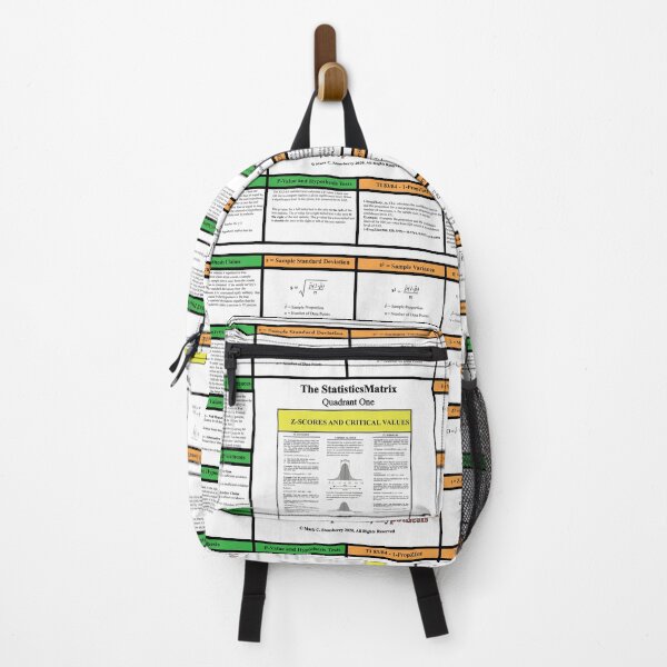 Item preview, The StatisticsMatrix: Quadrant I ...  From the EducationMatrix at Redbubble designed and sold by Mark Stansberry.