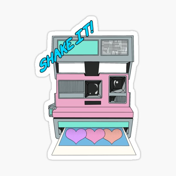 Shake It Like A Polaroid Picture Sticker