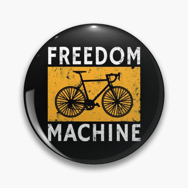 Item preview, Freedom Machine Bike Cycling Bicycle Cyclist Quote designed and sold by Easton Monahan.