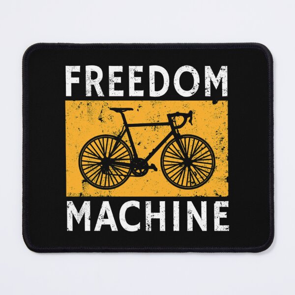 Item preview, Freedom Machine Bike Cycling Bicycle Cyclist Quote designed and sold by Easton Monahan.
