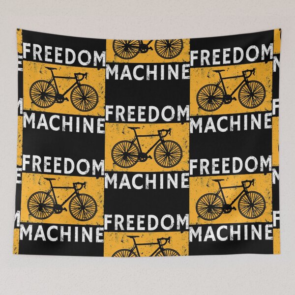 Item preview, Freedom Machine Bike Cycling Bicycle Cyclist Quote designed and sold by Easton Monahan.