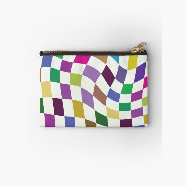 Item preview, 80s Retro Wavy Checkered Pattern designed and sold by ind3finite.