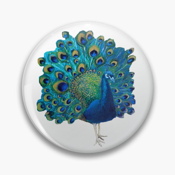 Item preview, Peacock On Display designed and sold by Nicola Morgan.