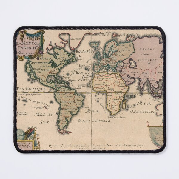 Item preview, old world map 1714 designed and sold by coolshitba.
