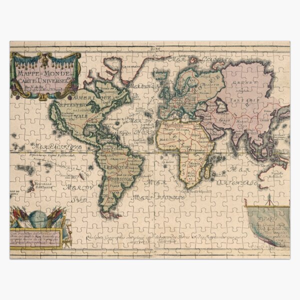 Puzzle Mappemonde