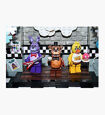Lego FNAF Photographic Print