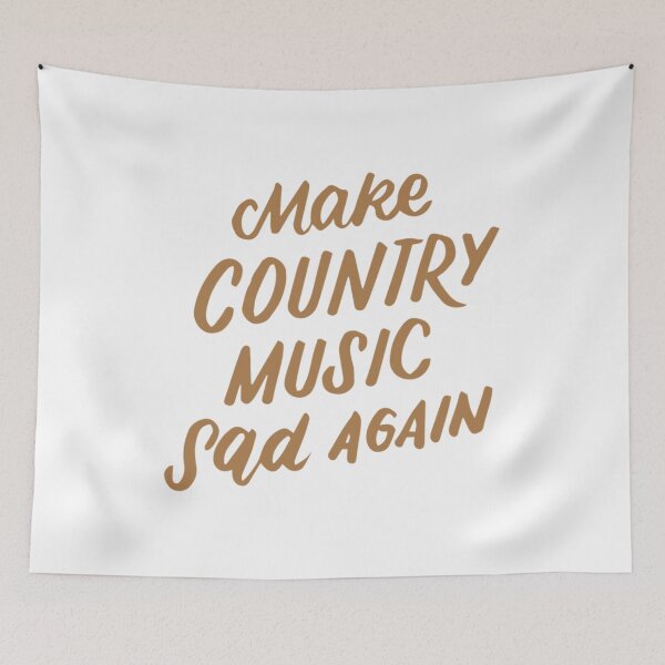 Item preview, Funny Make Country Music Sad Again, Funny Music Lover Gifts  designed and sold by MeyoshiGil99.