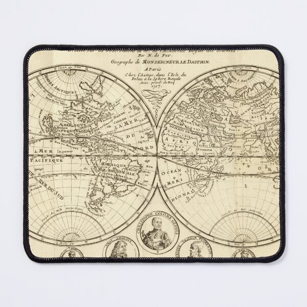 Item preview, old world map 1717 designed and sold by coolshitba.