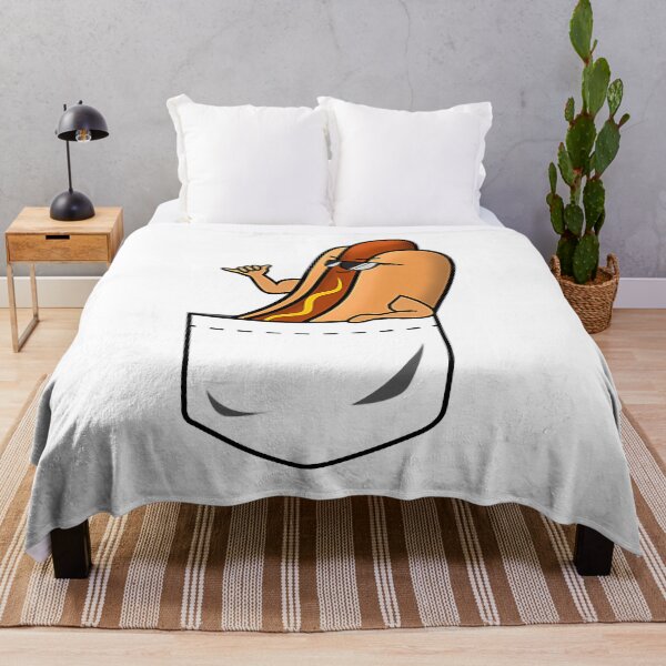 Item preview, Awesome Funny Shaka Hang Loose Hotdog In A Pocket designed and sold by BernardMurray.