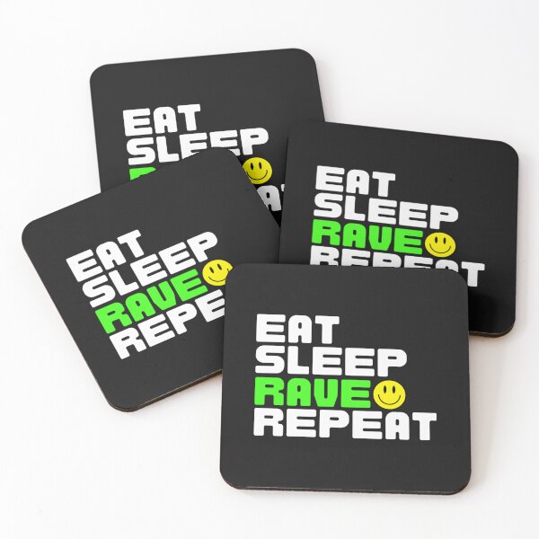 Artikelvorschau, Eat Sleep Rave Repeat Raver entworfen und verkauft von ToiTanECX.
