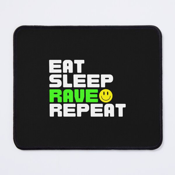 Item preview, Eat Sleep Rave Repeat  Raver designed and sold by ToiTanECX.